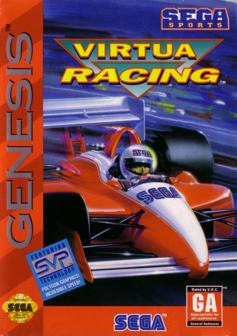 Game | SEGA Mega Drive | Virtua Racing