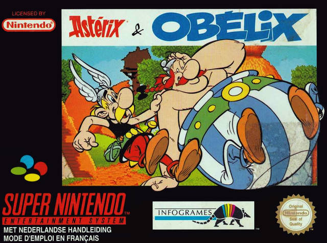 Game | Super Nintendo SNES | Asterix & Obelix