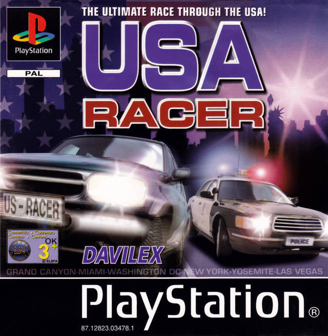 Game | Sony Playstation PS1 | USA Racer
