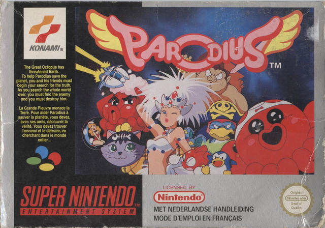 Game | Super Nintendo SNES | Parodius