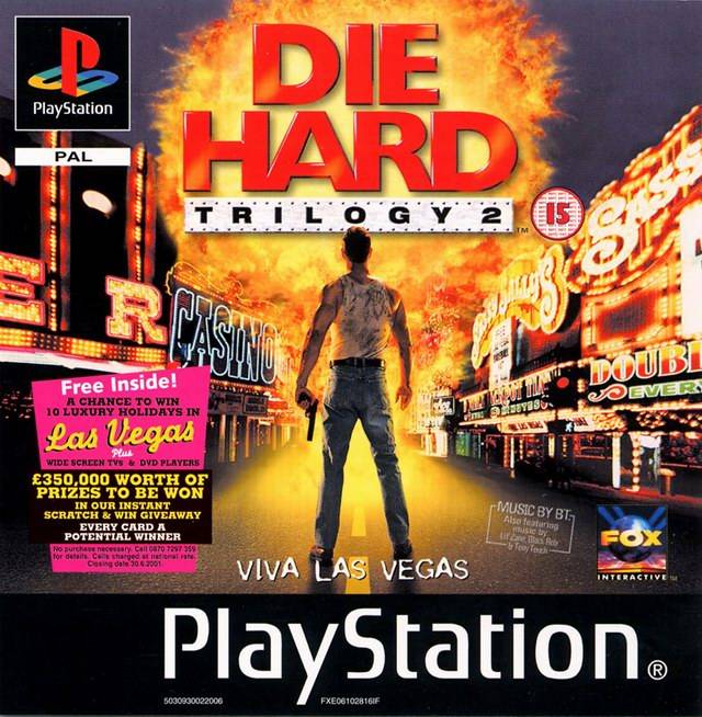 Game | Sony Playstation PS1 | Die Hard Trilogy 2 Viva Las Vegas