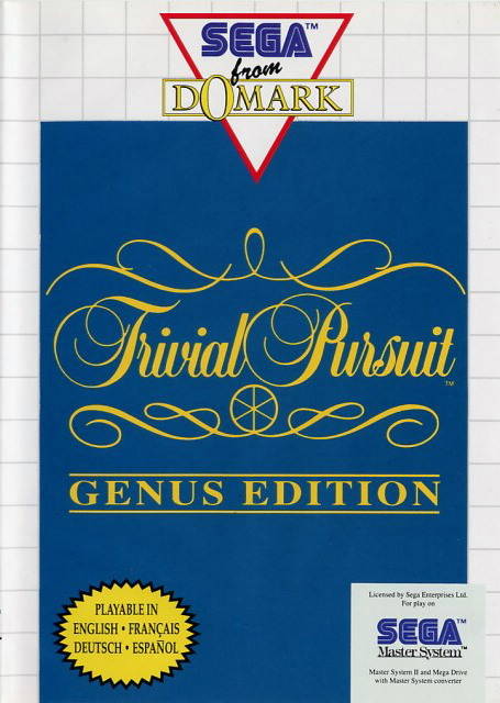 Game | Sega Master System | Trivial Pursuit