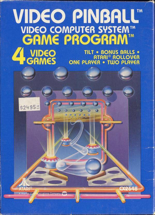 Game | Atari 2600 | Video Pinball