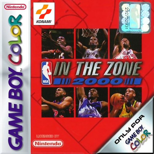 Game | Nintendo Gameboy Color GBC | NBA In The Zone 2000