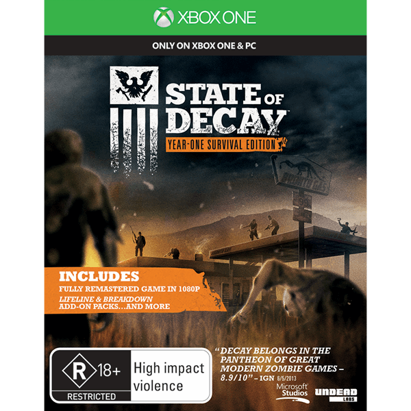 Game | Microsoft XBOX One | State Of Decay: Year-One Survival Edition