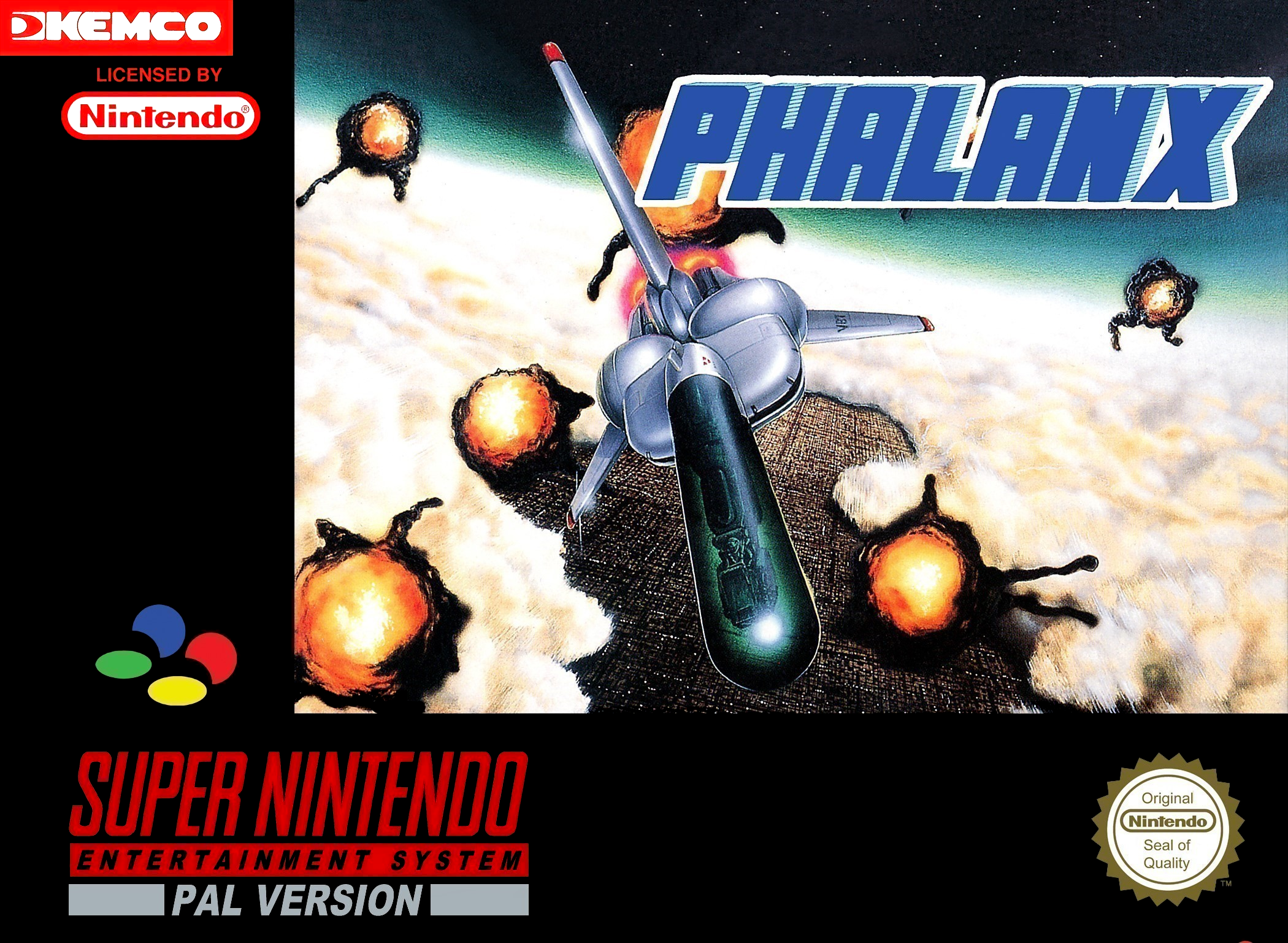 Game | Super Nintendo SNES | Phalanx