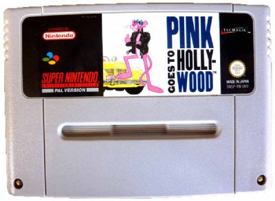 Game | Super Nintendo SNES | Pink Goes To Hollywood