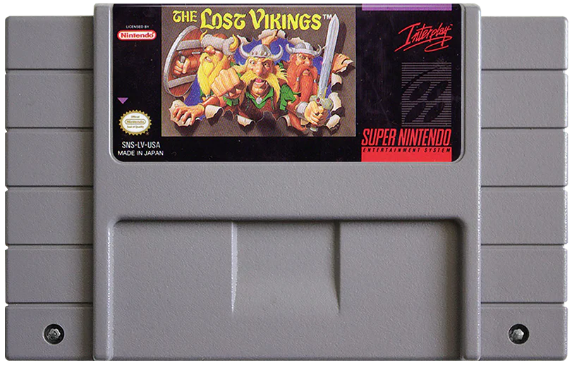 Game | Super Nintendo SNES | The Lost Vikings NTSC