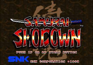 Game | SNK Neo Geo AES | Samurai Spirits [Japan]