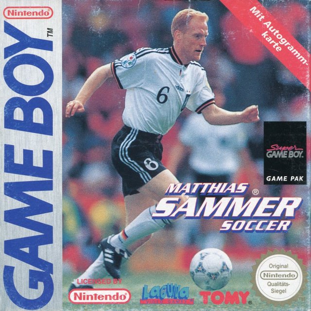 Game | Nintendo Gameboy GB | Matthias Sammer Soccer