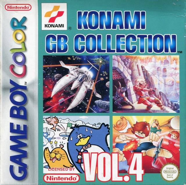 Game | Nintendo Game Boy Color GBC | Konami GB Collection Vol. 4