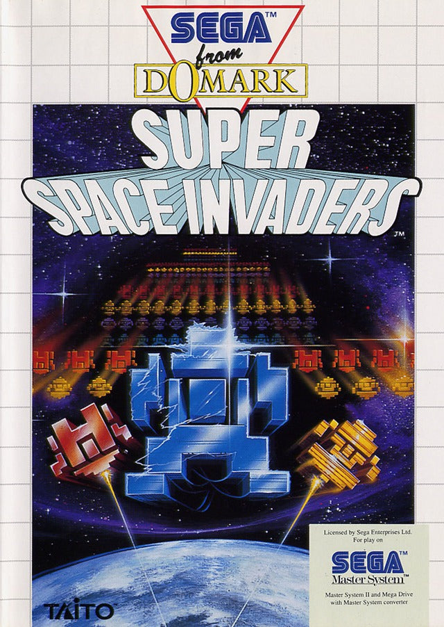 Game | Sega Master System | Super Space Invaders