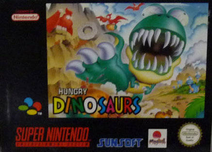 Game | Super Nintendo SNES | Hungry Dinosaurs