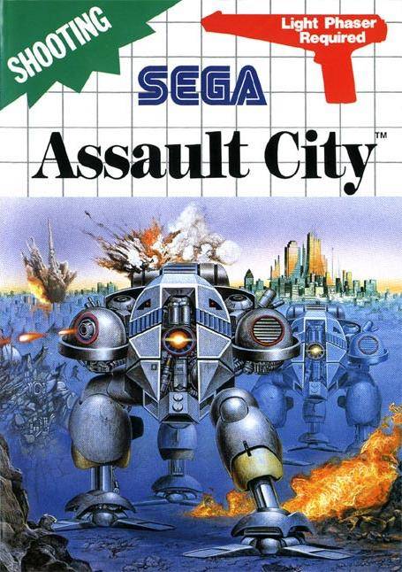 Game | Sega Master System | Assault City Light Phaser Version