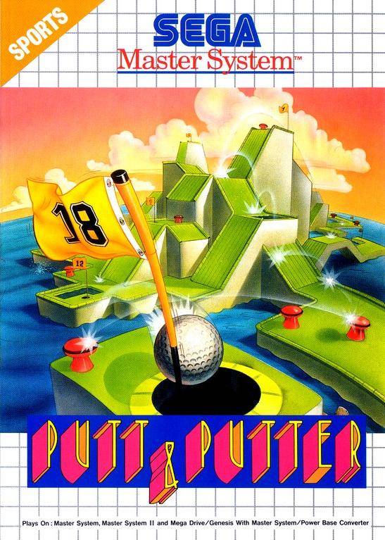 Game | Sega Master System | Putt And Putter