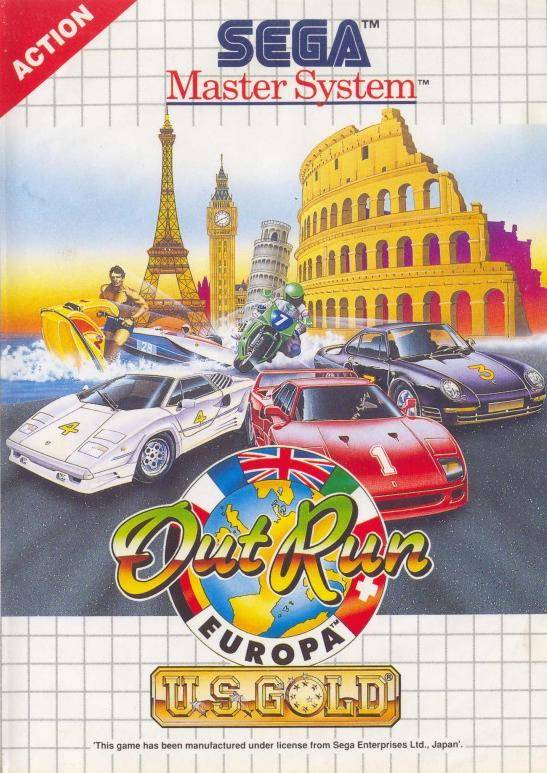 Game | Sega Master System | OutRun Europa