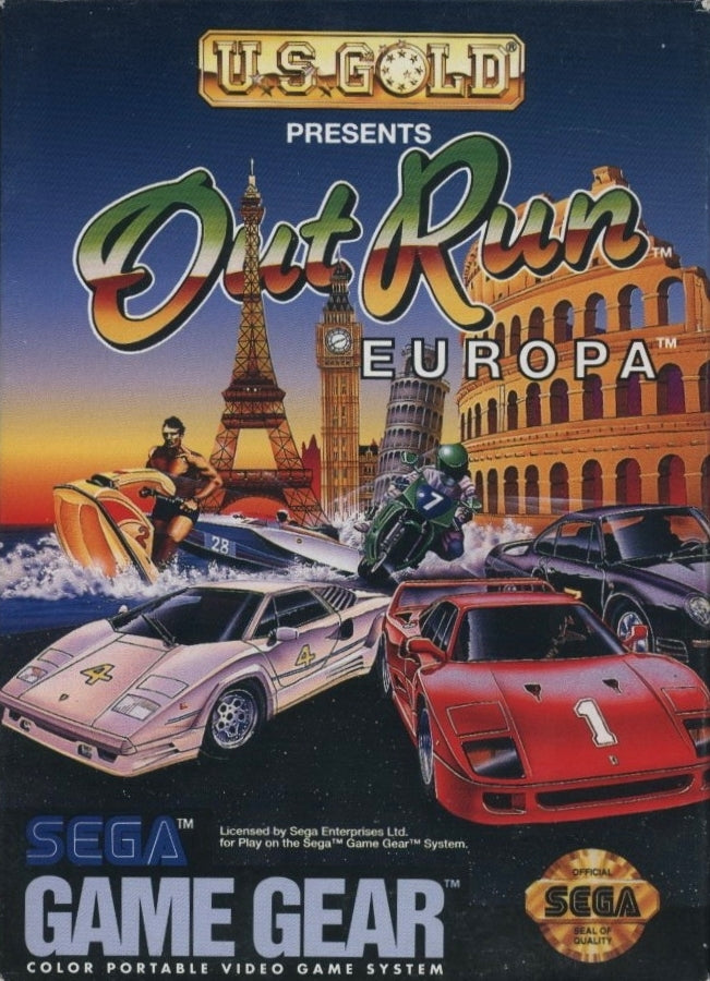 Game | SEGA Game Gear | Outrun Europa