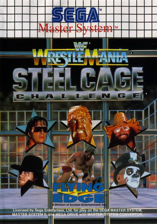 Game | Sega Master System | WWF Wrestlemania Steel Cage Challenge