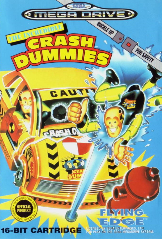 Game | SEGA Mega Drive | The Incredible Crash Dummies