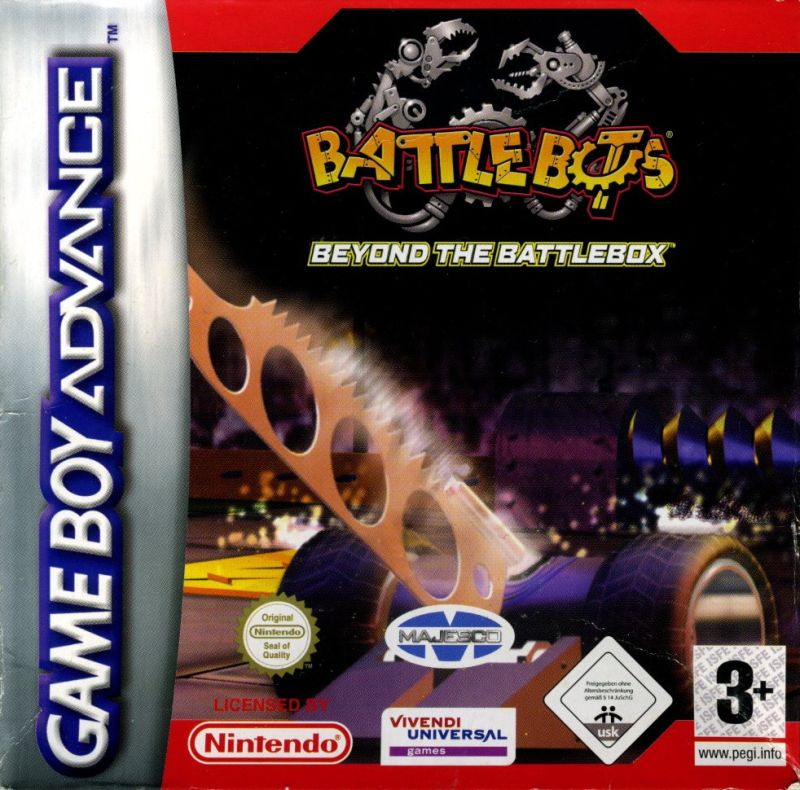 Game | Nintendo Game Boy Advance GBA | BattleBots: Beyond The BattleBox
