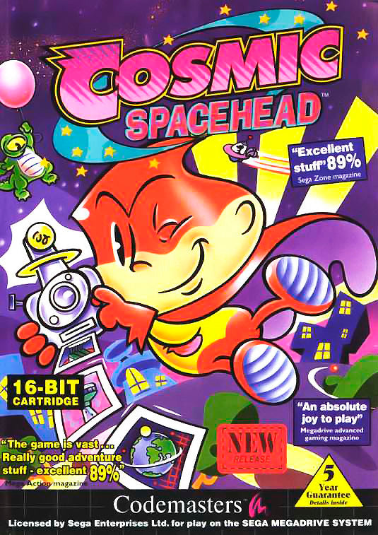 2 games fantastic dizzy et cosmic spacehead megadrive 2 games fantastic dizzy et cosmic spacehead megadrive
