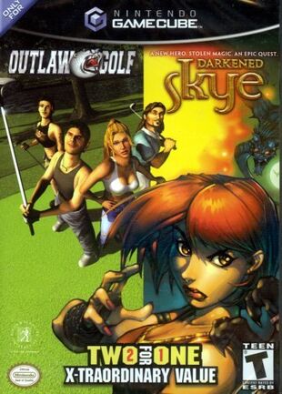 Game | Nintendo GameCube | Outlaw Golf Darkened Skye Two For One NTSC