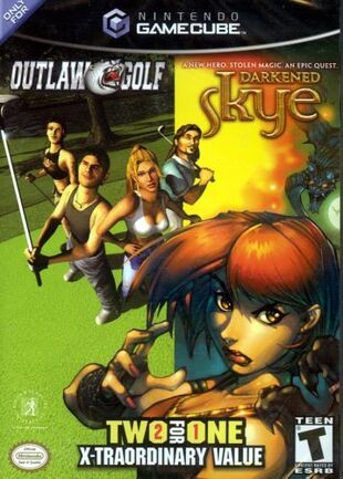 Game | Nintendo GameCube | Outlaw Golf Darkened Skye Two For One [USA]