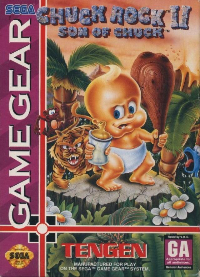 Game | Sega Game Gear | Chuck Rock II Son Of Chuck