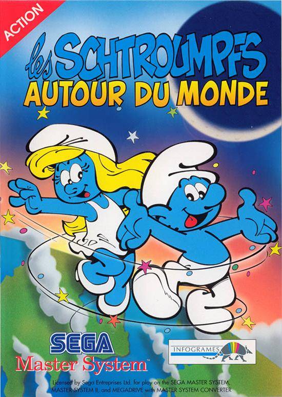Game | Sega Master System | Les Schtroumpfs Autour Du Monde