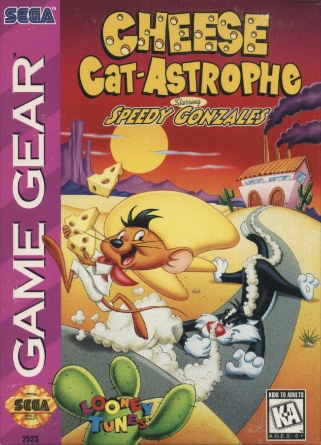 Game | Sega Game Gear | Cheese Cat-Astrophe Starring Speedy Gonzales