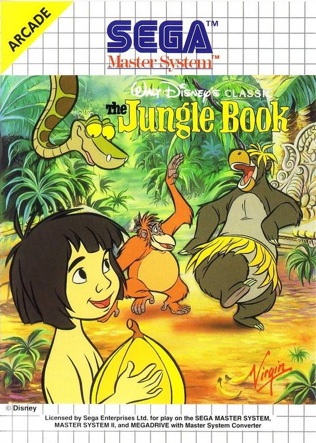 Game | Sega Master System | The Jungle Book