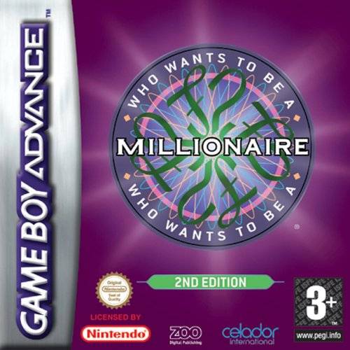 Game | Nintendo Gameboy  Advance GBA | Who Wants To Be A Millionaire 2nd Edition