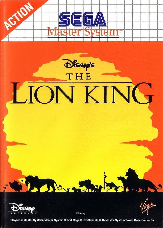Game | Sega Master System | The Lion King