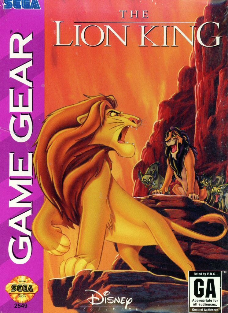 Game | SEGA Game Gear | The Lion King