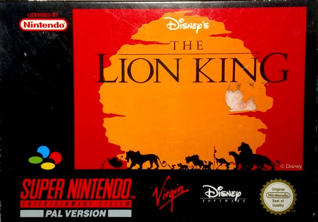 Game | Super Nintendo SNES | The Lion King