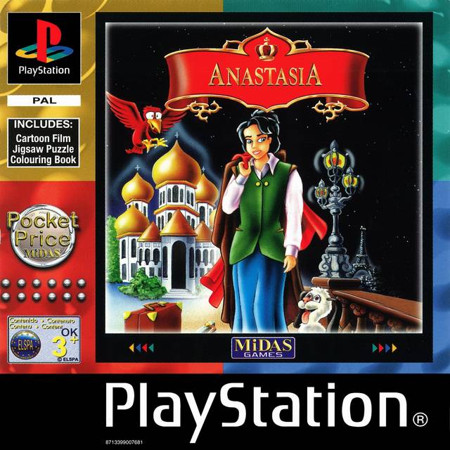 Game | Sony Playstation PS1 | Anastasia