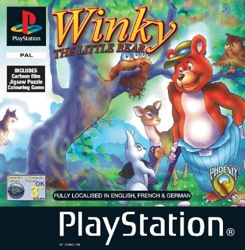 Game | Sony Playstation PS1 | Winky The Little Bear