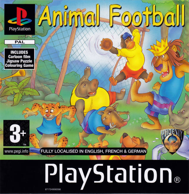 Game | Sony Playstation PS1 | Animal Football