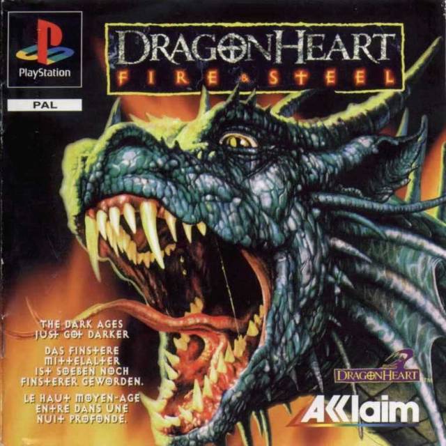 Game | Sony Playstation PS1 | DragonHeart Fire & Steel