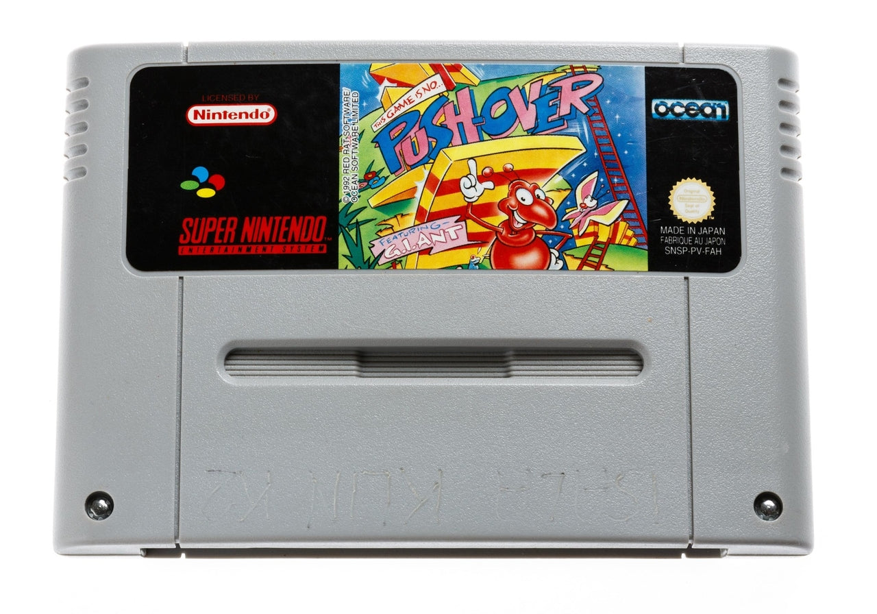 Game | Super Nintendo SNES | Push-Over
