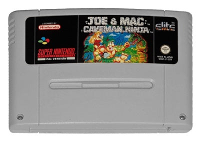 Game | Super Nintendo SNES | Joe & Mac: Caveman Ninja