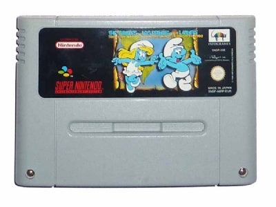 Game | Super Nintendo SNES | The Smurfs