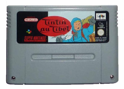 Game | Super Nintendo SNES | Tintin In Tibet