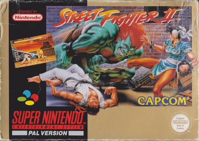 Game | Super Nintendo SNES | Street Fighter II PAL