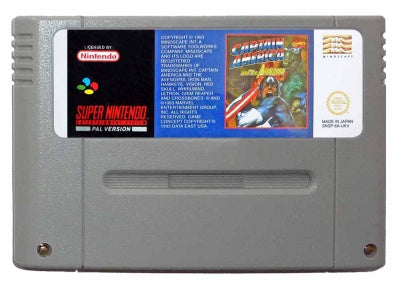 Game | Super Nintendo SNES | Captain America And The Avengers