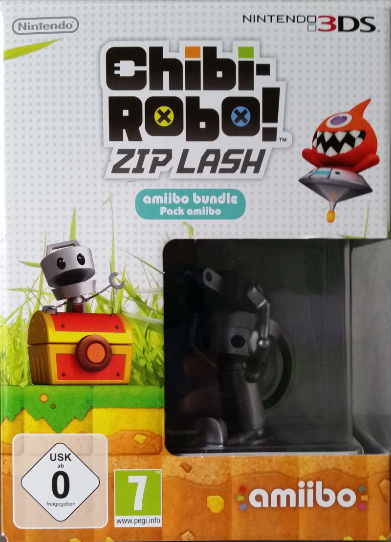 Game | Nintendo 3DS | Chibi-Robo Zip Lash [Amiibo Bundle]