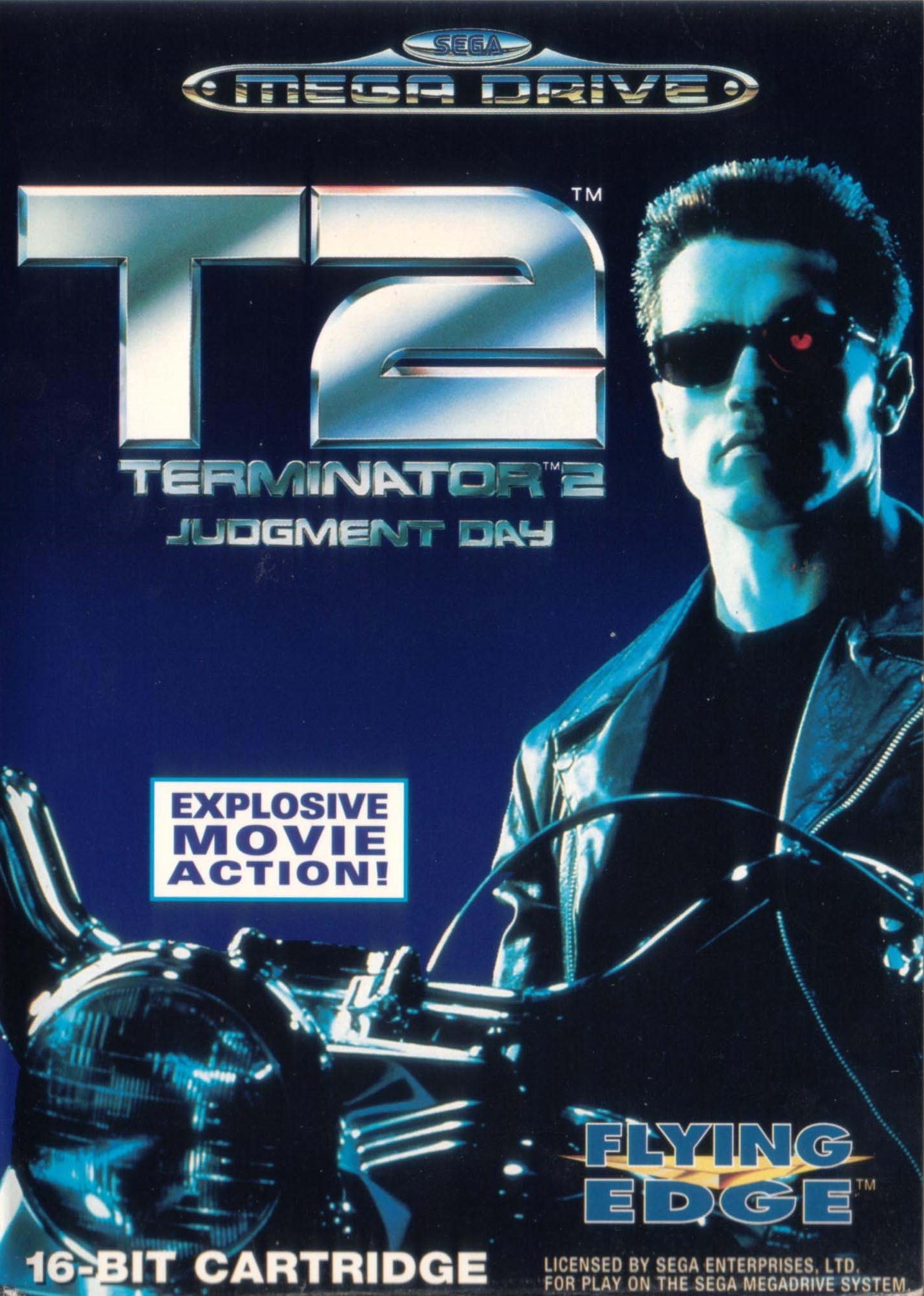 Game | Sega Mega Drive | Terminator 2 Judgment Day