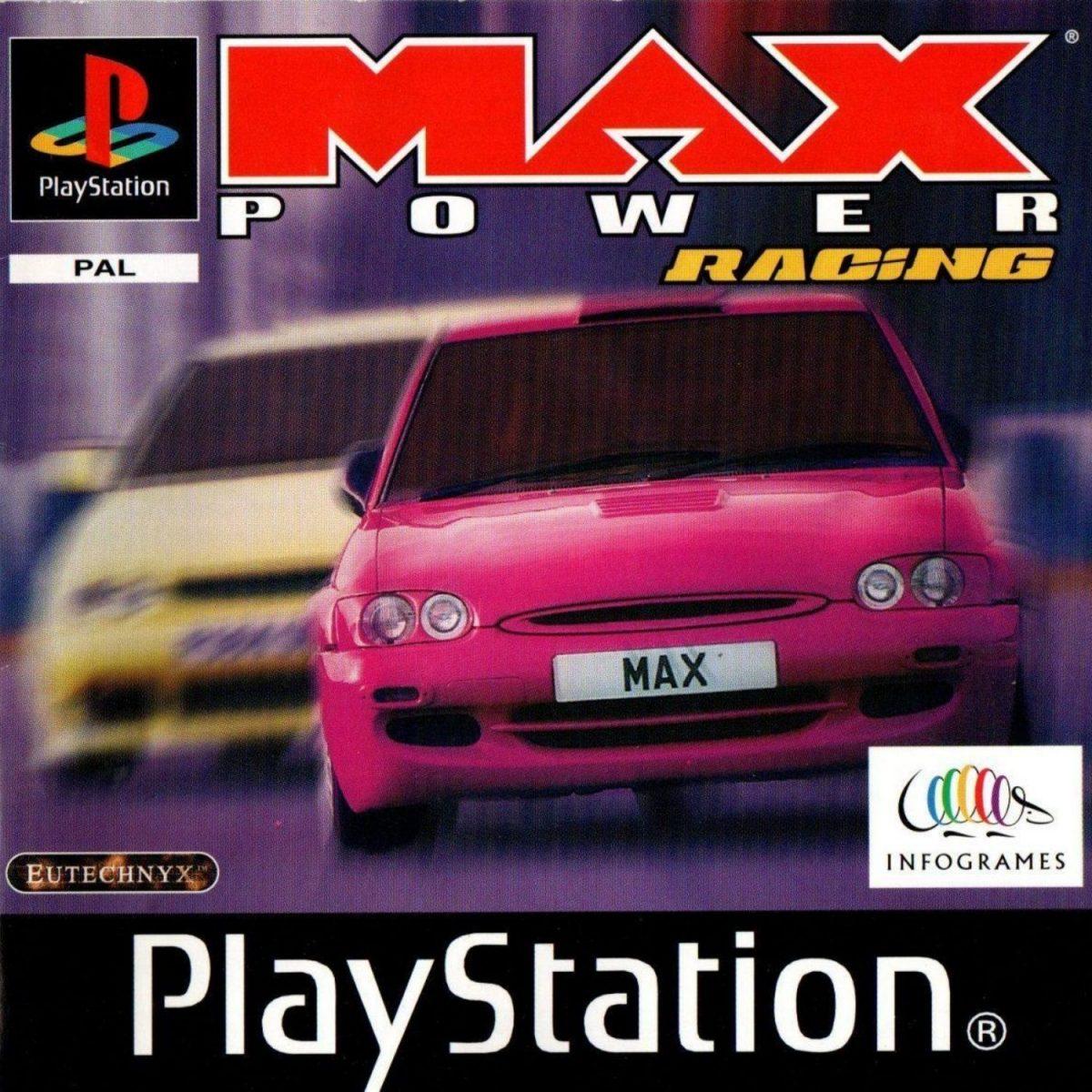 Game | Sony Playstation PS1 | Max Power Racing