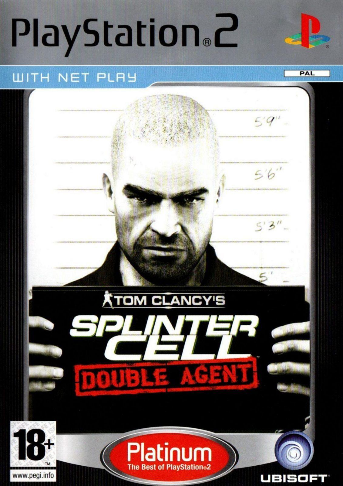 Game | Sony PlayStation PS2 | Splinter Cell Double Agent (Platinum)