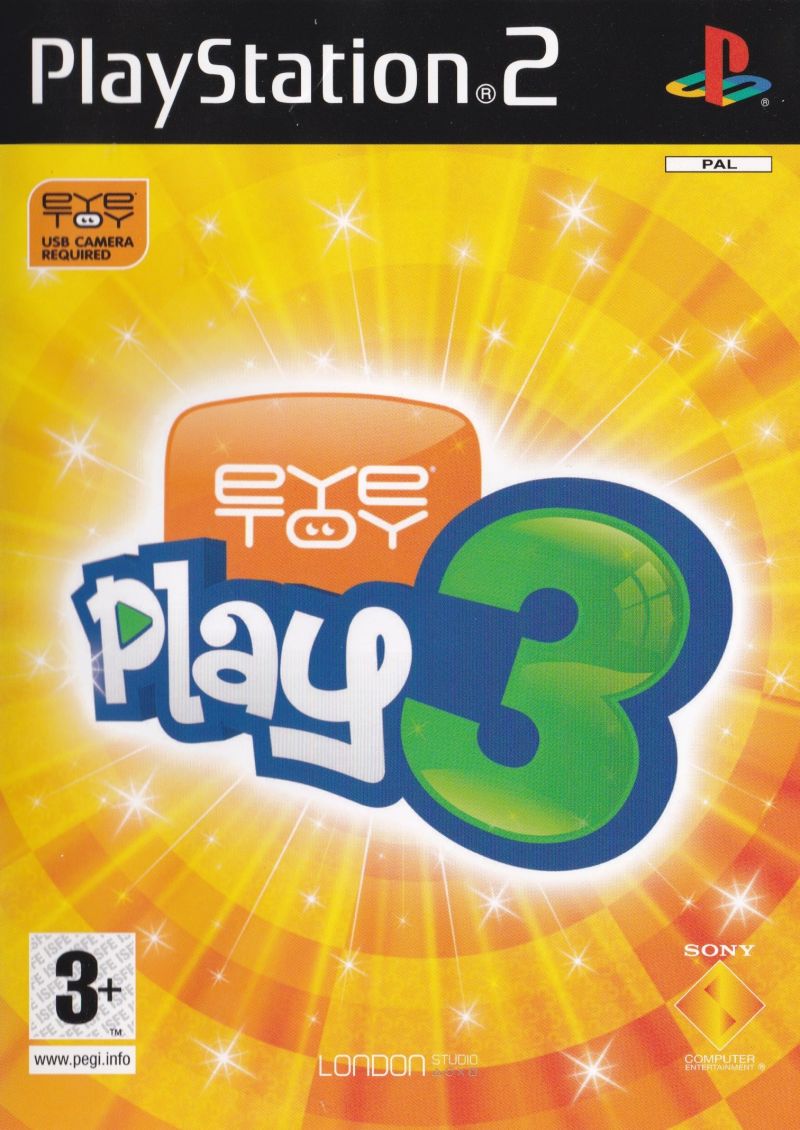 Game | Sony Playstation PS2 | Eye Toy Play 3